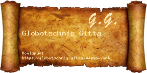 Globotschnig Gitta névjegykártya